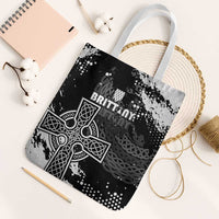 Brittany Celtic Cross Tote Bag With Celtic Knotwork - Wonder Print Shop