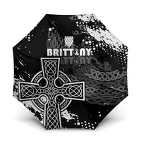 Brittany Celtic Cross Umbrella With Celtic Knotwork - Wonder Print Shop