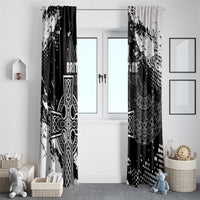 Brittany Celtic Cross Window Curtain With Celtic Knotwork - Wonder Print Shop