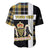 Personalized Cornwall Baseball Jersey Coat Of Arms - Cornish Tartan - Wonder Print Shop