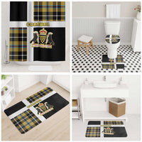 Cornwall Bathroom Set Coat Of Arms - Cornish Tartan - Wonder Print Shop