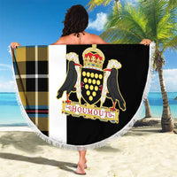 Cornwall Beach Blanket Coat Of Arms - Cornish Tartan - Wonder Print Shop