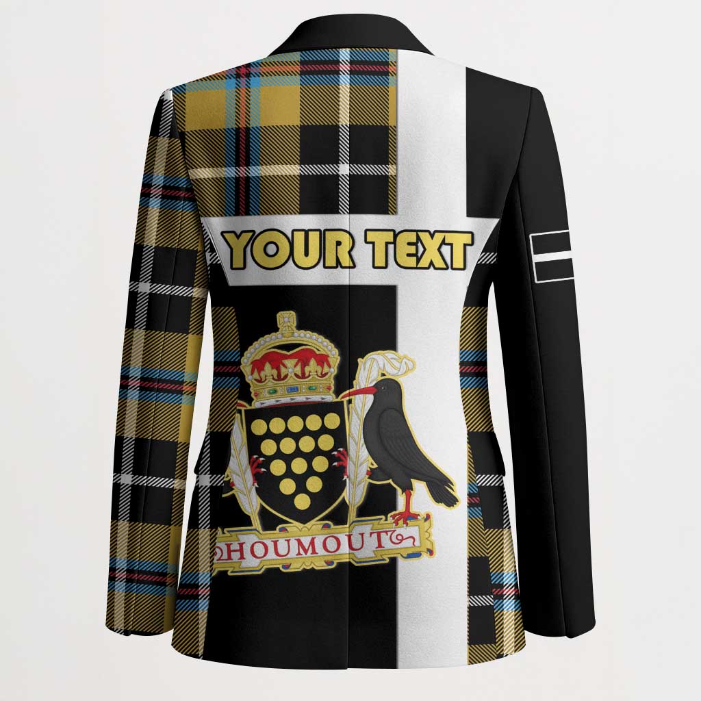 Personalized Cornwall Blazer Coat Of Arms - Cornish Tartan - Wonder Print Shop
