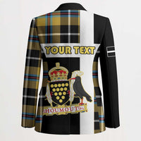 Personalized Cornwall Blazer Coat Of Arms - Cornish Tartan - Wonder Print Shop