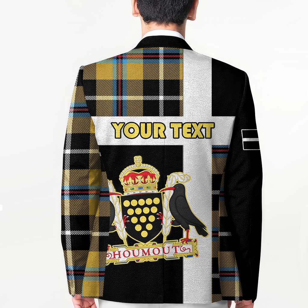 Personalized Cornwall Blazer Coat Of Arms - Cornish Tartan - Wonder Print Shop