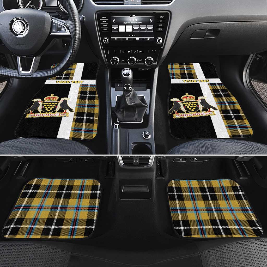 Cornwall Car Mats Coat Of Arms - Cornish Tartan - Wonder Print Shop
