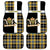 Cornwall Car Mats Coat Of Arms - Cornish Tartan - Wonder Print Shop