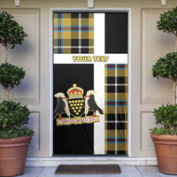 Cornwall Door Cover Coat Of Arms - Cornish Tartan - Wonder Print Shop