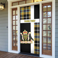 Cornwall Door Cover Coat Of Arms - Cornish Tartan - Wonder Print Shop