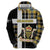 Personalized Cornwall Hoodie Coat Of Arms - Cornish Tartan - Wonder Print Shop