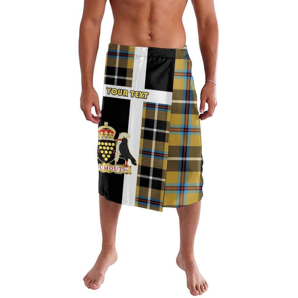Personalized Cornwall Lavalava Coat Of Arms - Cornish Tartan - Wonder Print Shop