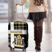 Cornwall Luggage Cover Coat Of Arms - Cornish Tartan - Wonder Print Shop