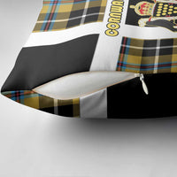 Cornwall Pillow Cover Coat Of Arms - Cornish Tartan - Wonder Print Shop