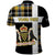 Personalized Cornwall Polo Shirt Coat Of Arms - Cornish Tartan - Wonder Print Shop