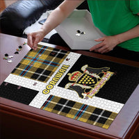 Cornwall Puzzle Coat Of Arms - Cornish Tartan - Wonder Print Shop