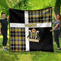 Cornwall Quilt Coat Of Arms - Cornish Tartan - Wonder Print Shop