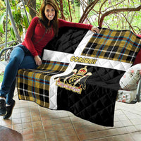 Cornwall Quilt Coat Of Arms - Cornish Tartan - Wonder Print Shop