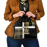 Cornwall Shoulder Handbag Coat Of Arms - Cornish Tartan - Wonder Print Shop