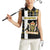 Personalized Cornwall Women Sleeveless Polo Shirt Coat Of Arms - Cornish Tartan - Wonder Print Shop