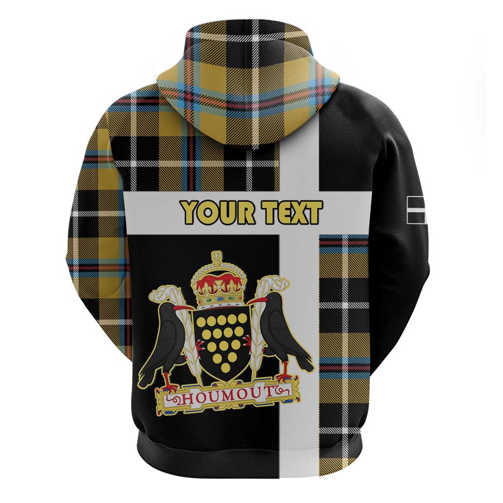 Personalized Cornwall Zip Hoodie Coat Of Arms - Cornish Tartan - Wonder Print Shop