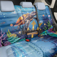 Barbados Sea Turtle Back Car Seat Cover Ocean Style - Wonder Print Shop