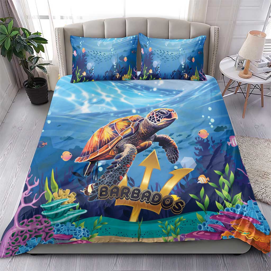 Barbados Sea Turtle Bedding Set Ocean Style - Wonder Print Shop