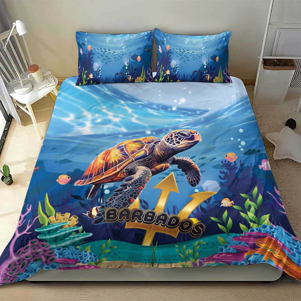 Barbados Sea Turtle Bedding Set Ocean Style - Wonder Print Shop