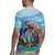 Personalised Barbados Sea Turtle Rugby Jersey Ocean Style - Wonder Print Shop