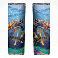 Personalised Barbados Sea Turtle Skinny Tumbler Ocean Style - Wonder Print Shop