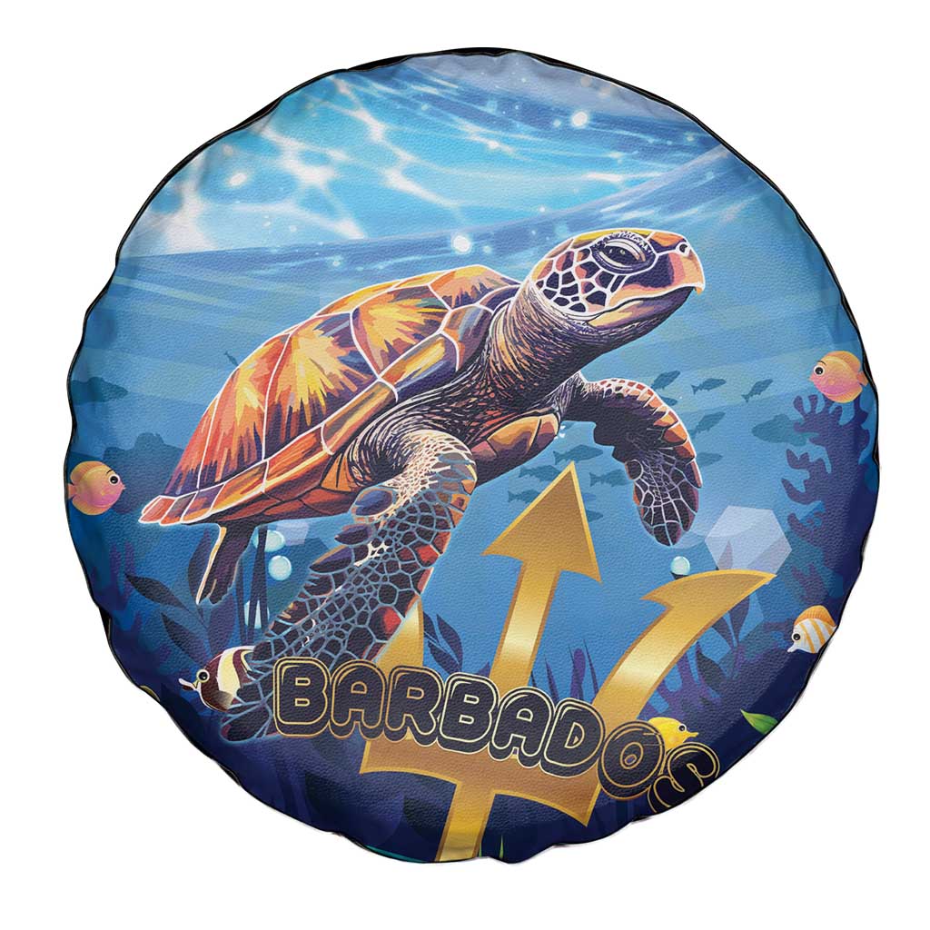 Barbados Sea Turtle Spare Tire Cover Ocean Style - Wonder Print Shop
