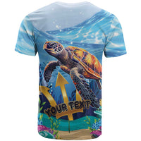 Personalised Barbados Sea Turtle T Shirt Ocean Style - Wonder Print Shop