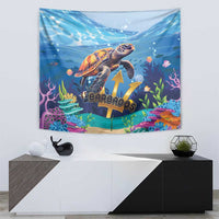 Barbados Sea Turtle Tapestry Ocean Style - Wonder Print Shop