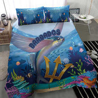 Barbados Flying Fish Bedding Set Ocean Style - Wonder Print Shop