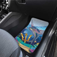 Barbados Flying Fish Car Mats Ocean Style - Wonder Print Shop