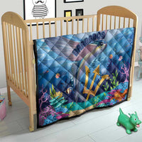 Barbados Flying Fish Quilt Ocean Style - Wonder Print Shop