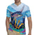Personalised Barbados Flying Fish Rugby Jersey Ocean Style - Wonder Print Shop