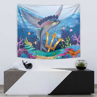 Barbados Flying Fish Tapestry Ocean Style - Wonder Print Shop