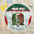 Custom Mexico Football Beach Blanket Aztec Pattern - Wonder Print Shop