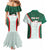 Custom Mexico Football Couples Matching Mermaid Dress and Hawaiian Shirt Aztec Pattern - Wonder Print Shop