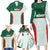 Custom Mexico Football Family Matching Long Sleeve Bodycon Dress and Hawaiian Shirt Aztec Pattern - Wonder Print Shop