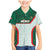Custom Mexico Football Family Matching Mermaid Dress and Hawaiian Shirt Aztec Pattern - Wonder Print Shop