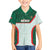 Custom Mexico Football Family Matching Off Shoulder Maxi Dress and Hawaiian Shirt Aztec Pattern - Wonder Print Shop