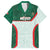 Custom Mexico Football Family Matching Puletasi and Hawaiian Shirt Aztec Pattern - Wonder Print Shop