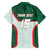 Custom Mexico Football Family Matching Puletasi and Hawaiian Shirt Aztec Pattern - Wonder Print Shop