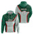 Custom Mexico Football Hoodie Aztec Pattern - Wonder Print Shop