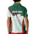 Custom Mexico Football Kid Polo Shirt Aztec Pattern - Wonder Print Shop
