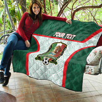 Custom Mexico Football Quilt Aztec Pattern - Wonder Print Shop
