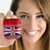 Cayman Islands Christmas AirPods Case Coat Of Arms - Flag Style - Wonder Print Shop
