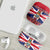 Cayman Islands Christmas AirPods Case Coat Of Arms - Flag Style - Wonder Print Shop