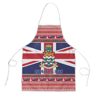Cayman Islands Christmas Apron Coat Of Arms - Flag Style - Wonder Print Shop
